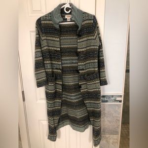Vintage Talbots sweater coat.